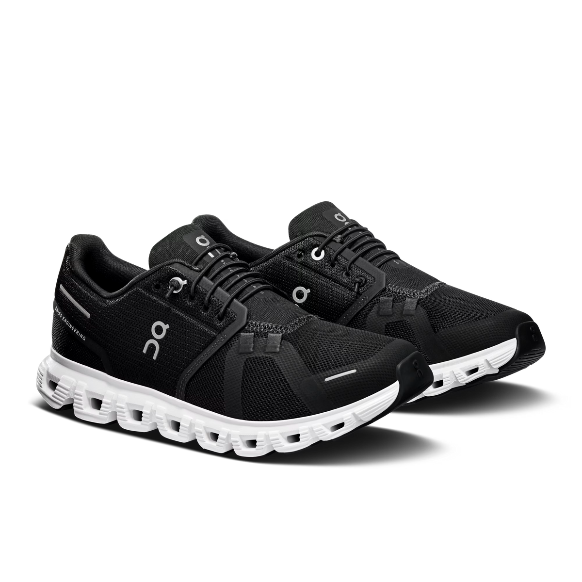 On Cloud 6 Women's Shoes Black / White