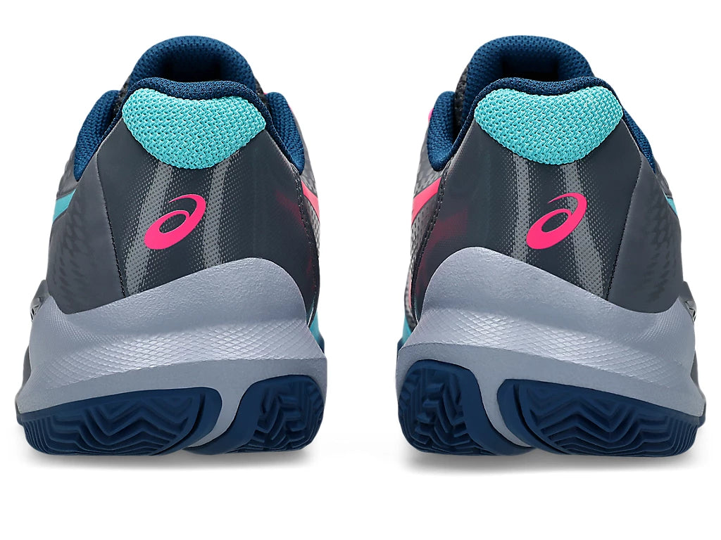 Vue latérale Chaussures Asics Gel Challenger 14 Padel Energy Aqua