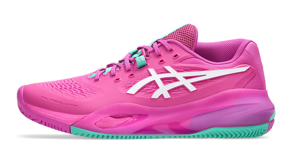 Chaussures de padel Asics Gel Resolution X Clay Sakura / White