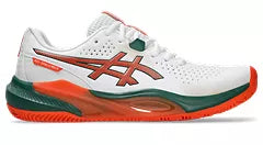 Chaussures de padel Asics Gel Challenger 15 Padel White / Energy Orange