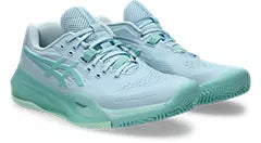 Chaussures de padel Asics Gel Resolution X Clay Light Blue / Oasis Green