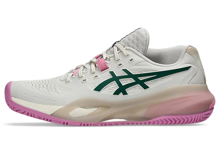 Chaussures de padel Asics Gel Resolution X Padel Soft Oat / Jewel Green