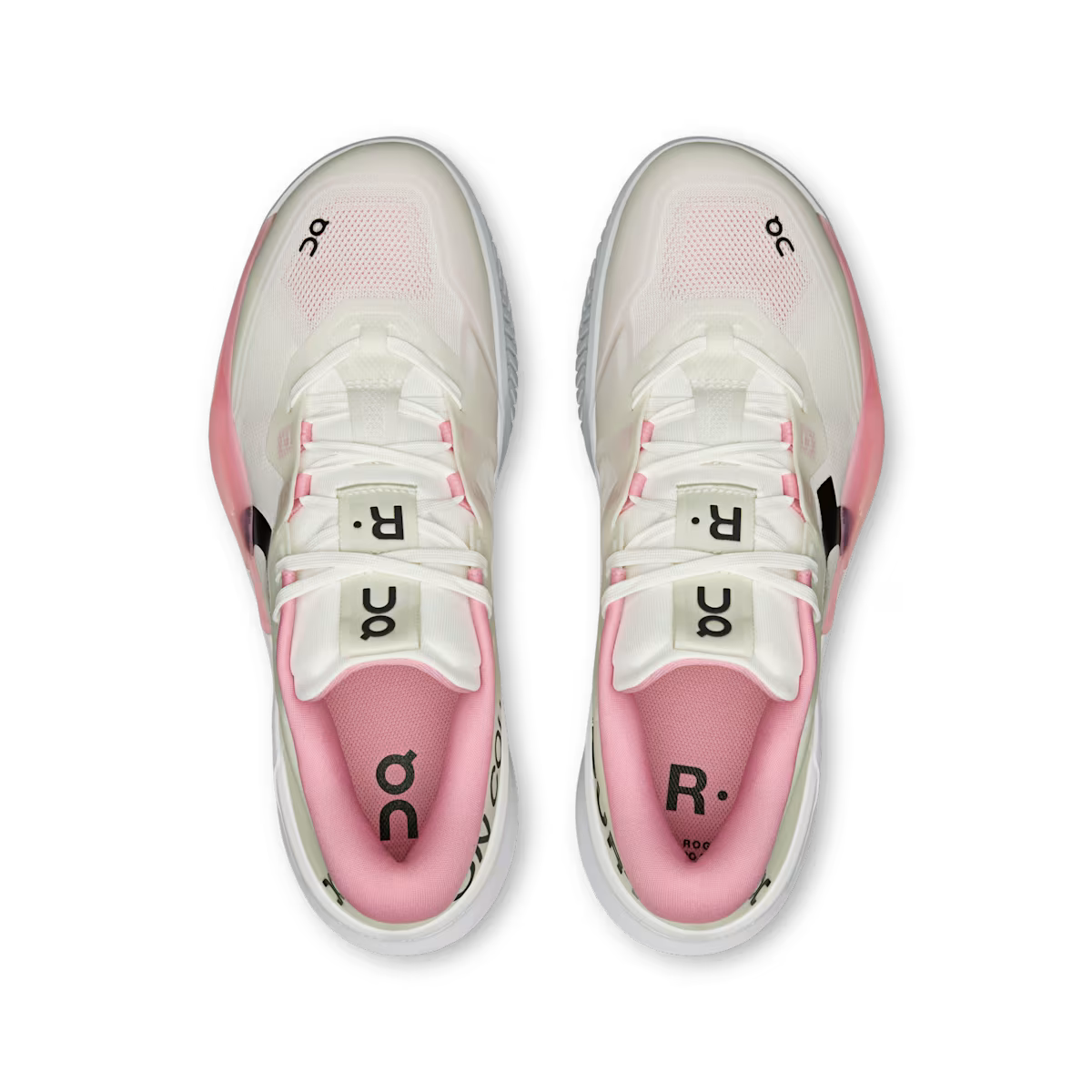 Padel Shoes On THE ROGER Pro 3 Clay Women Ivory / Magnolia