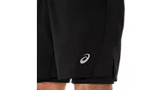 Short de Padel Asics Core 2in1 Black