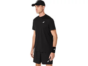 Tee Shirt de padel Asics Court SS Top Performance Black