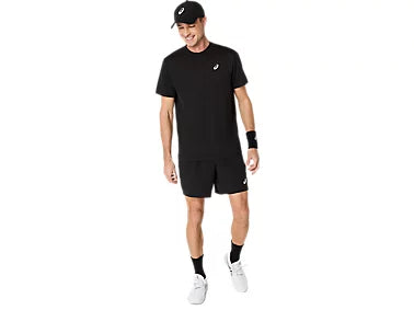 Tee Shirt de padel Asics Court SS Top Performance Black