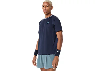 Tee Shirt de padel Asics Game SS Top Midnight
