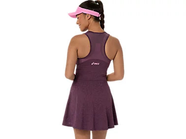 Robe de padel Asics Match Jacquard - Dark Aubergine