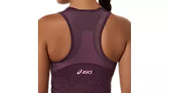 Robe de padel Asics Match Jacquard - Dark Aubergine