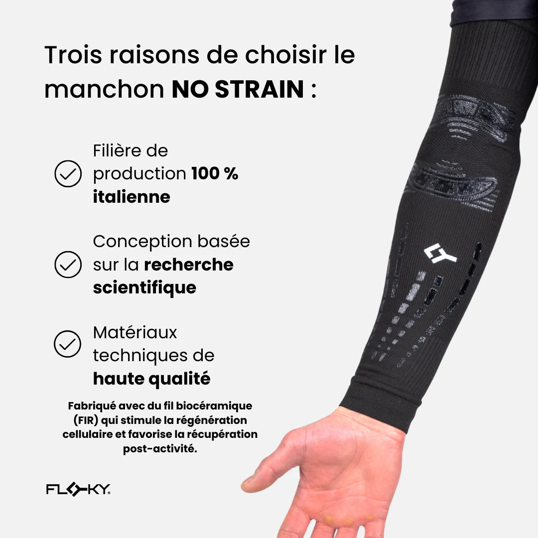 Manchon de padel Floky No Strain Evolution Black