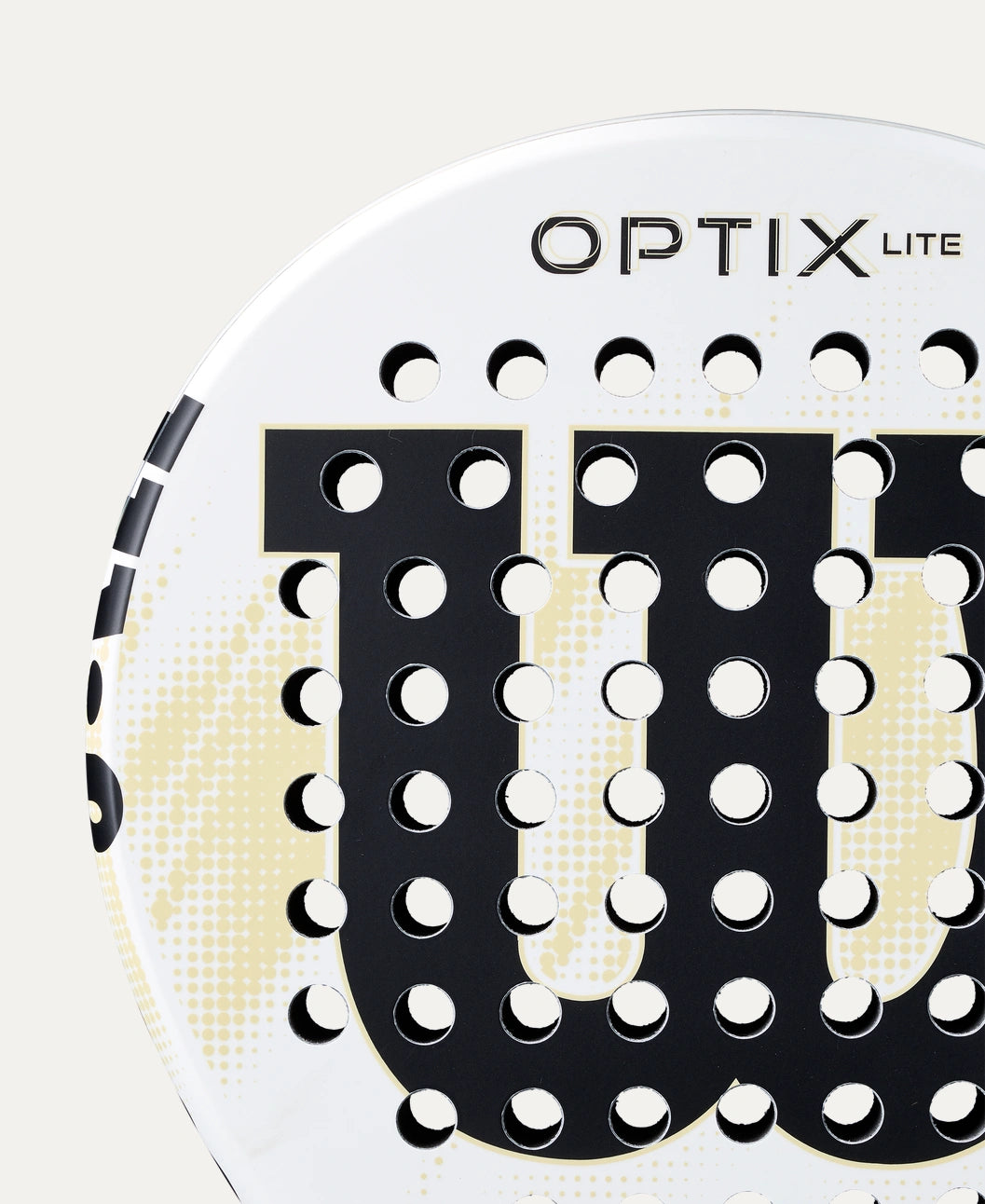 Raquette de padel Wilson Optix V2 Lite White