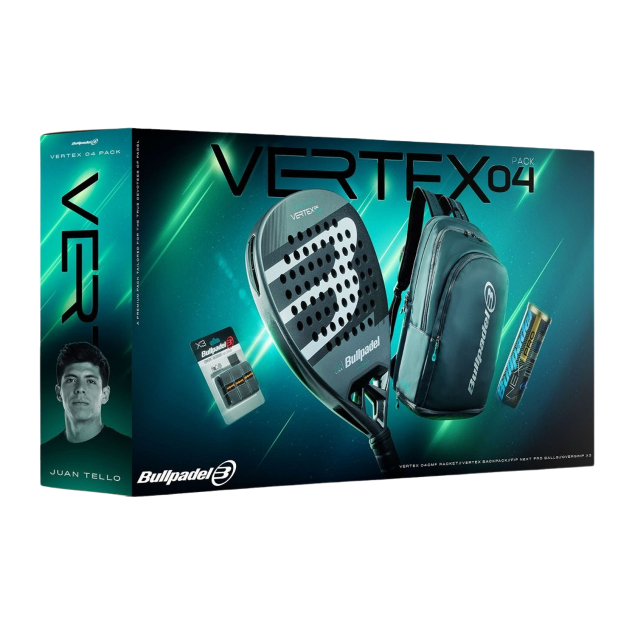 Pack de padel Bullpadel Vertex