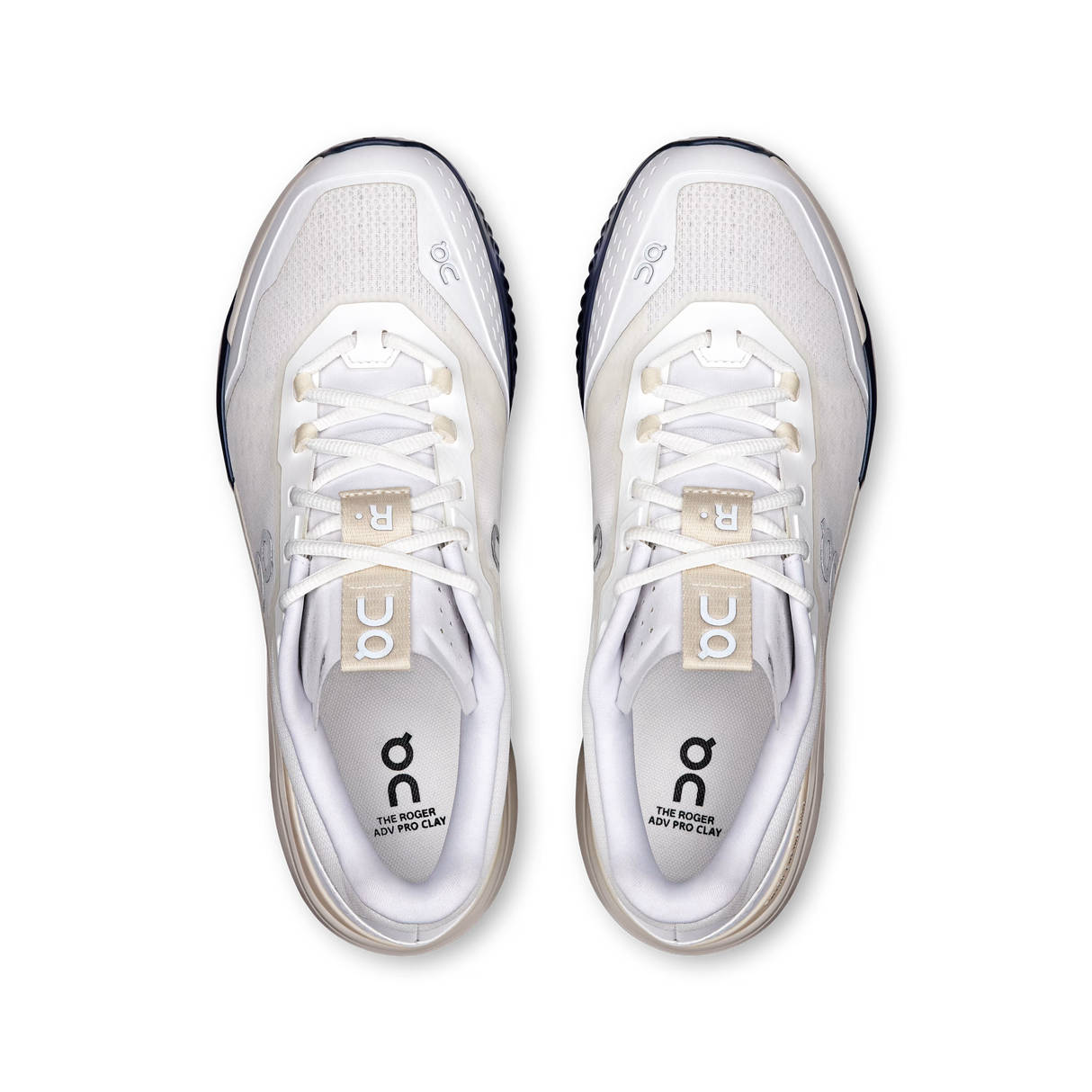 Chaussures de padel On THE ROGER Advantage Pro Clay Men White / Cream