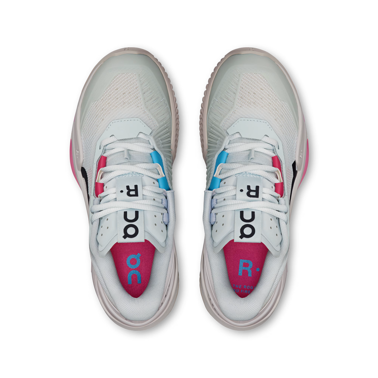 Chaussures de padel On THE ROGER Pro Fire Clay Women Arctic Pink