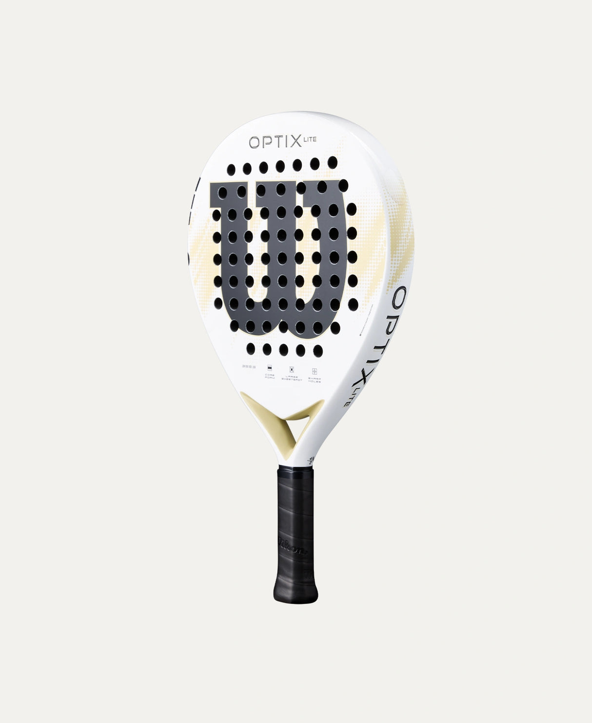 Raquette de padel Wilson Optix V2 Lite White