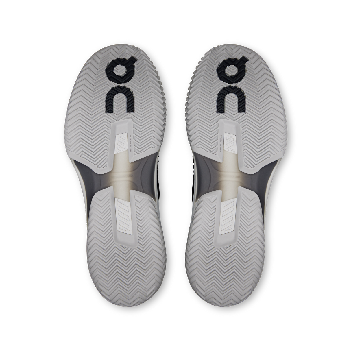 Chaussures de padel On THE ROGER Pro Fire Clay Men Black Eclipse