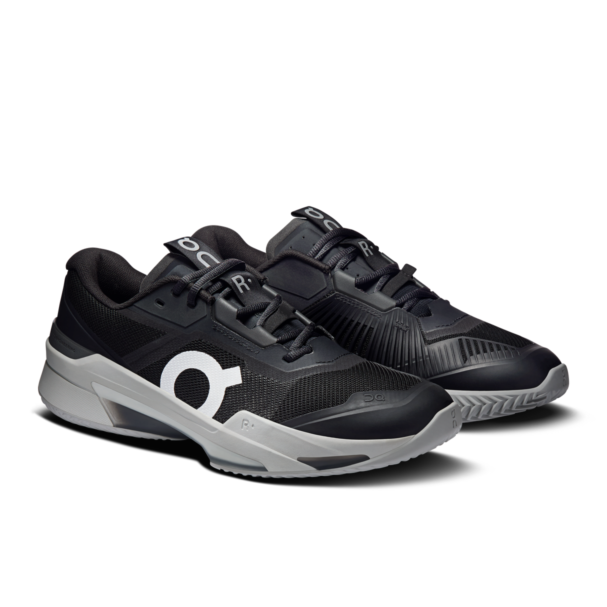 Chaussures de padel On THE ROGER Pro Fire Clay Men Black Eclipse