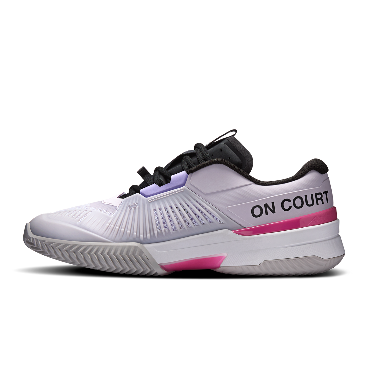 Chaussures de padel On THE ROGER Pro Fire Clay Men Thistle Pink