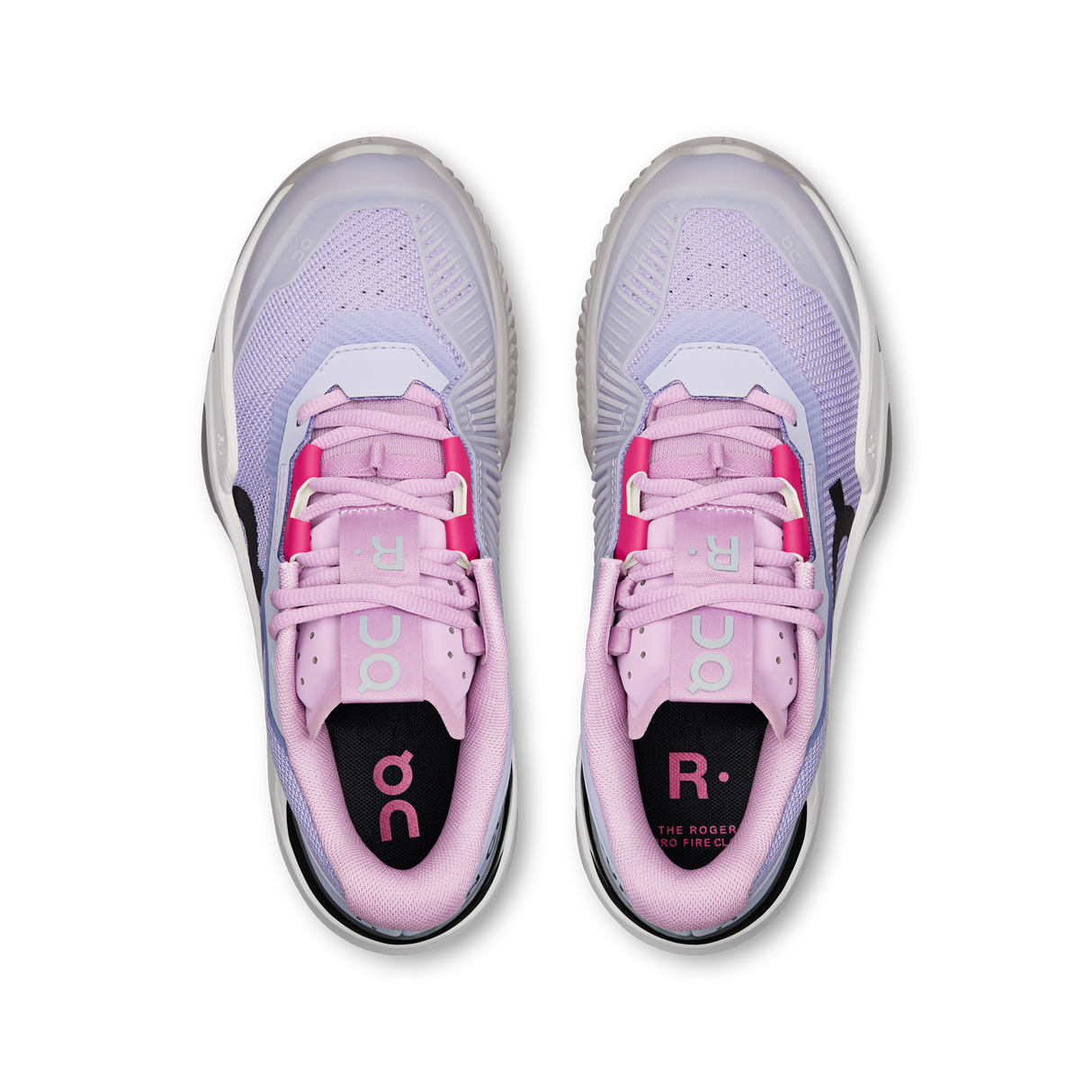 Chaussures de padel On THE ROGER Pro Fire Clay Women Bloom Black
