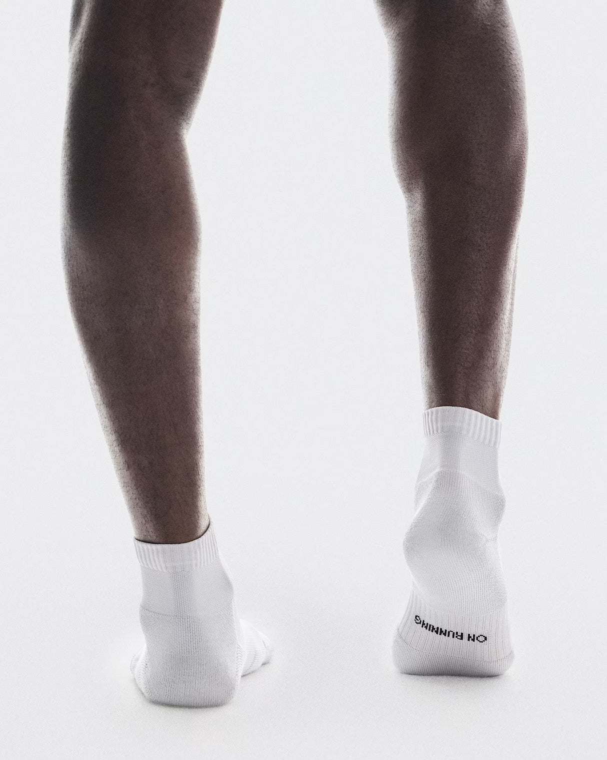 Chaussettes On Core Run Sock Mid 2P Glacier