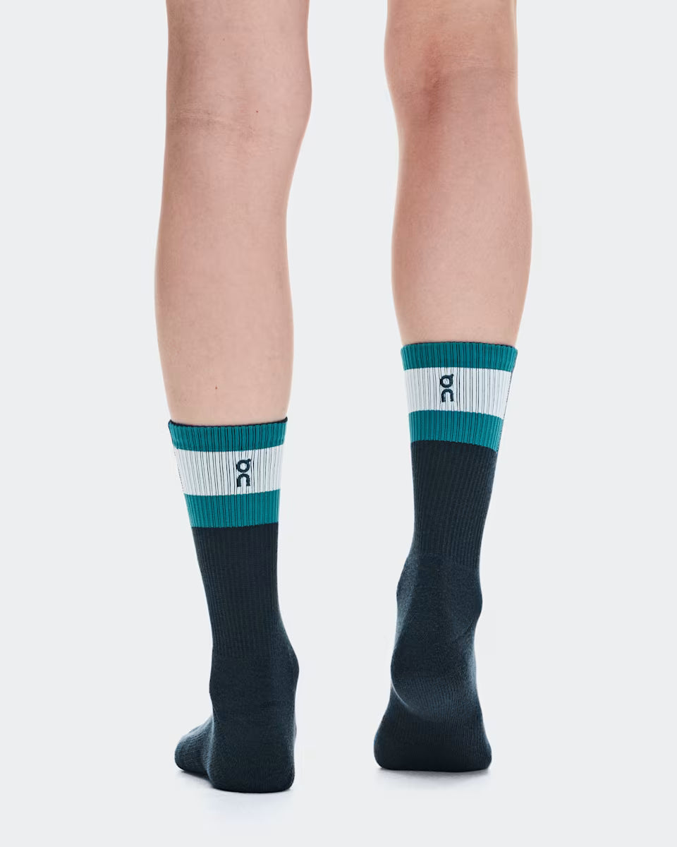 Chaussettes On Courtside Sock High Ivory / Midnight