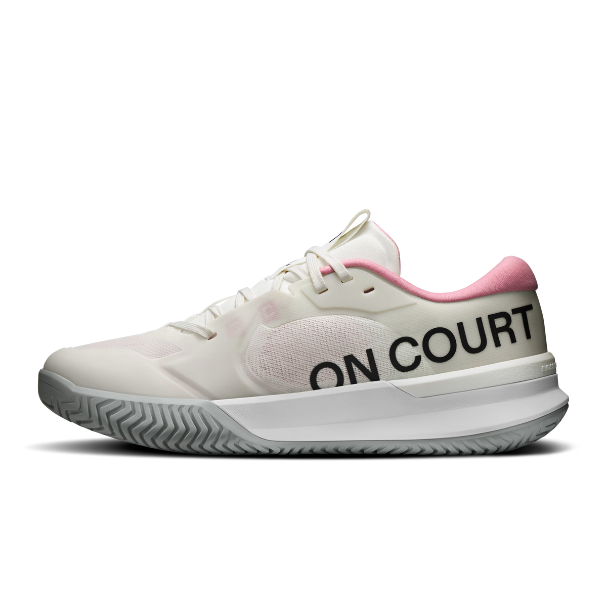 Padel Shoes On THE ROGER Pro 3 Clay Women Ivory / Magnolia