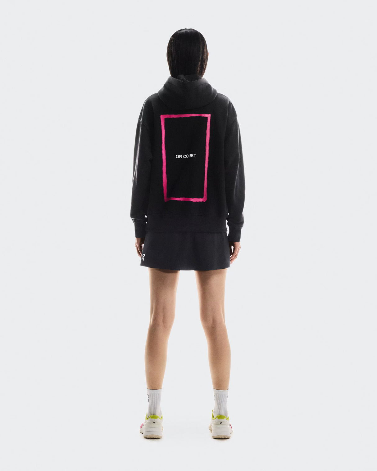 Hoodie On Club Hoodie Tennis Women Black
