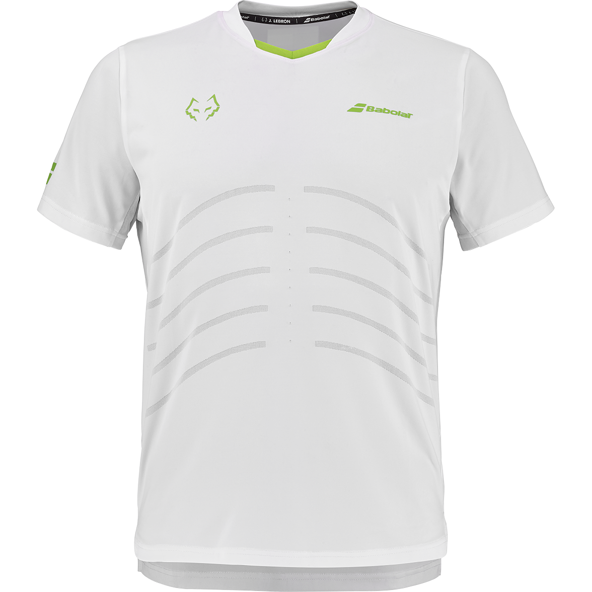 Tee Shirt de padel Babolat Lebron Replica White