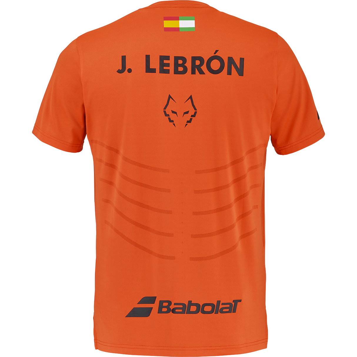 Tee Shirt de padel Babolat Lebron Replica Red Orange