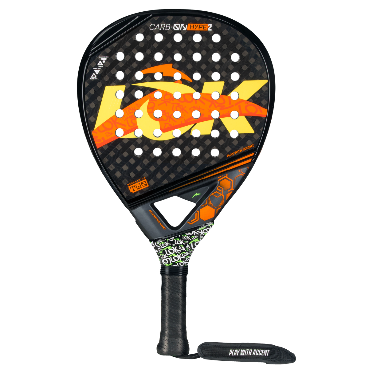 Raquette de padel Lok Carbon Hype Gen 2