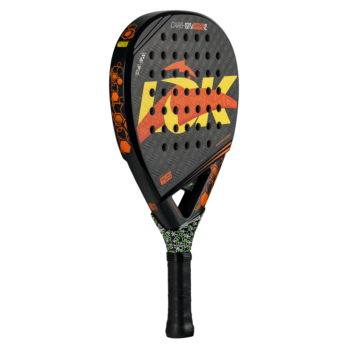 Raquette de padel Lok Carbon Hype Gen 2