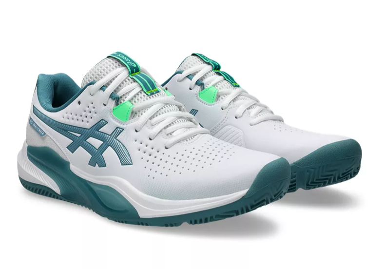 Chaussures de padel Asics Gel Challenger 15 Padel White / Misty Pine
