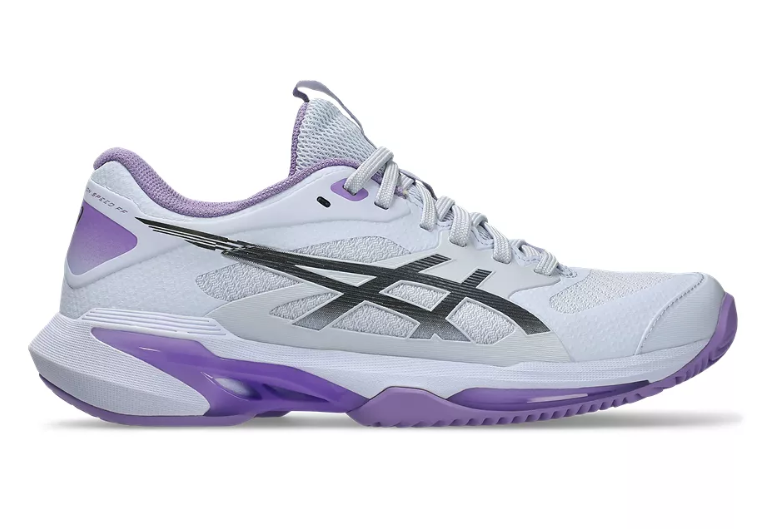 Chaussures de padel Asics Solution Speed FF 4 Clay "Night Energy" - Blue Fade / Gunmetal