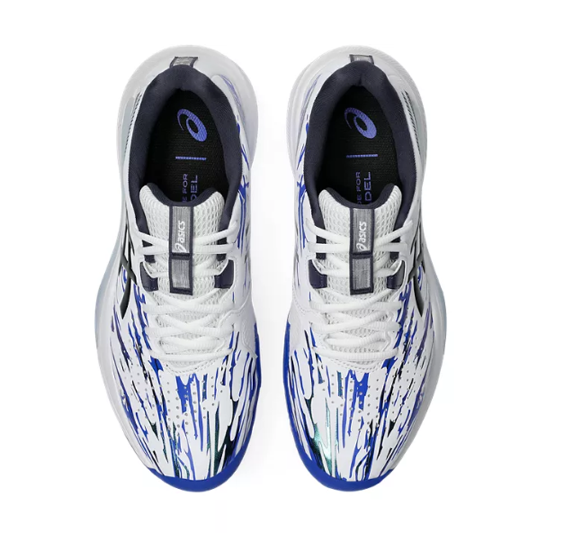 Chaussures de padel Asics Gel Challenger 15 Padel L.E - White / Indigo Fog