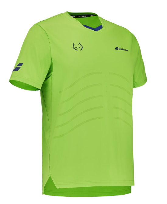 Tee Shirt de padel Babolat Lebron Replica Green Flash