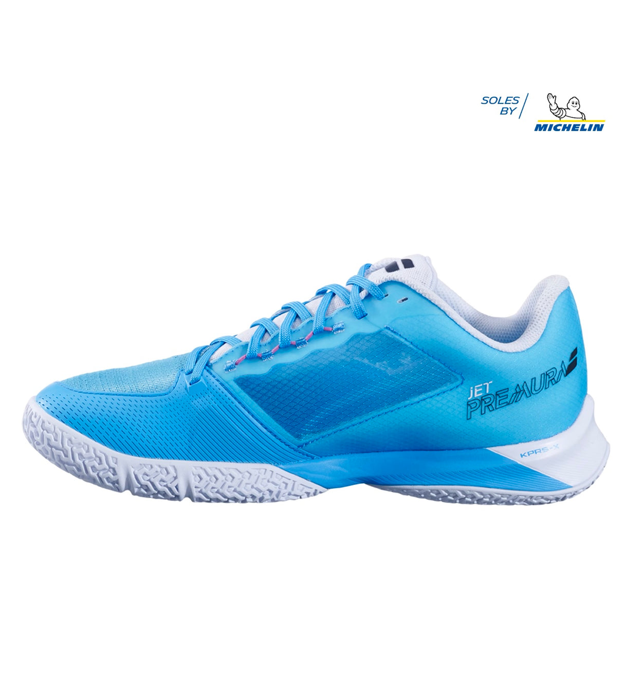 Chaussure de padel Babolat Jet Premura 2 Lebron Cyan Blue