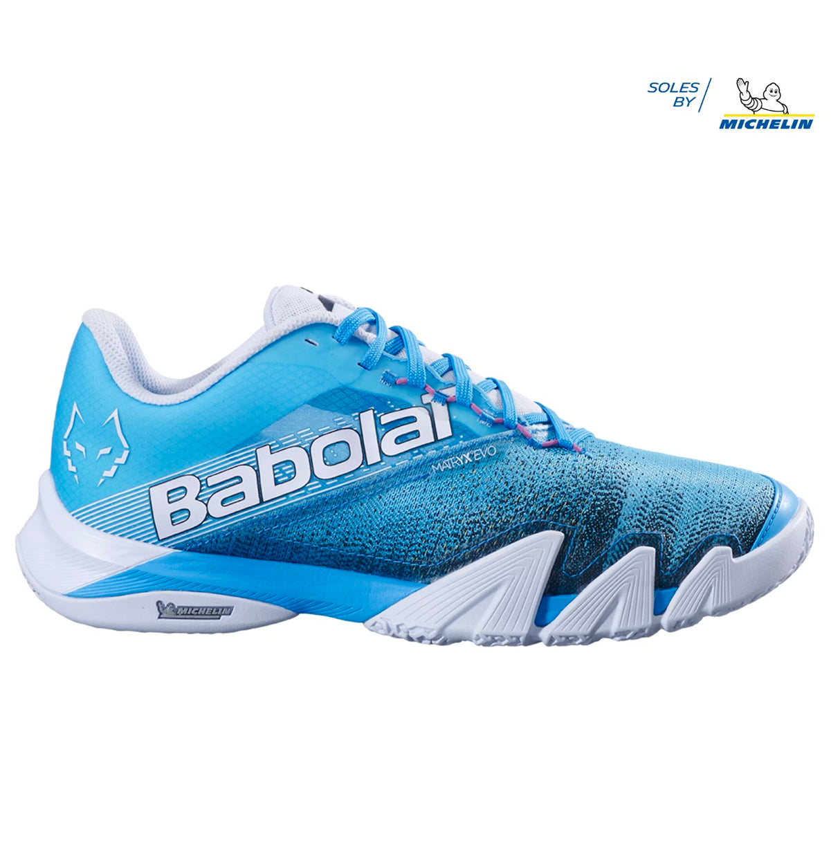 Chaussure de padel Babolat Jet Premura 2 Lebron Cyan Blue