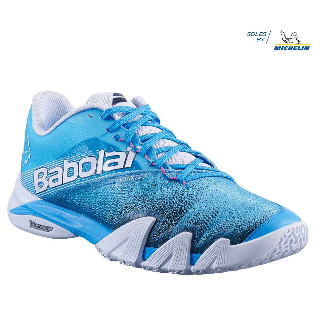 Chaussure de padel Babolat Jet Premura 2 Lebron Cyan Blue