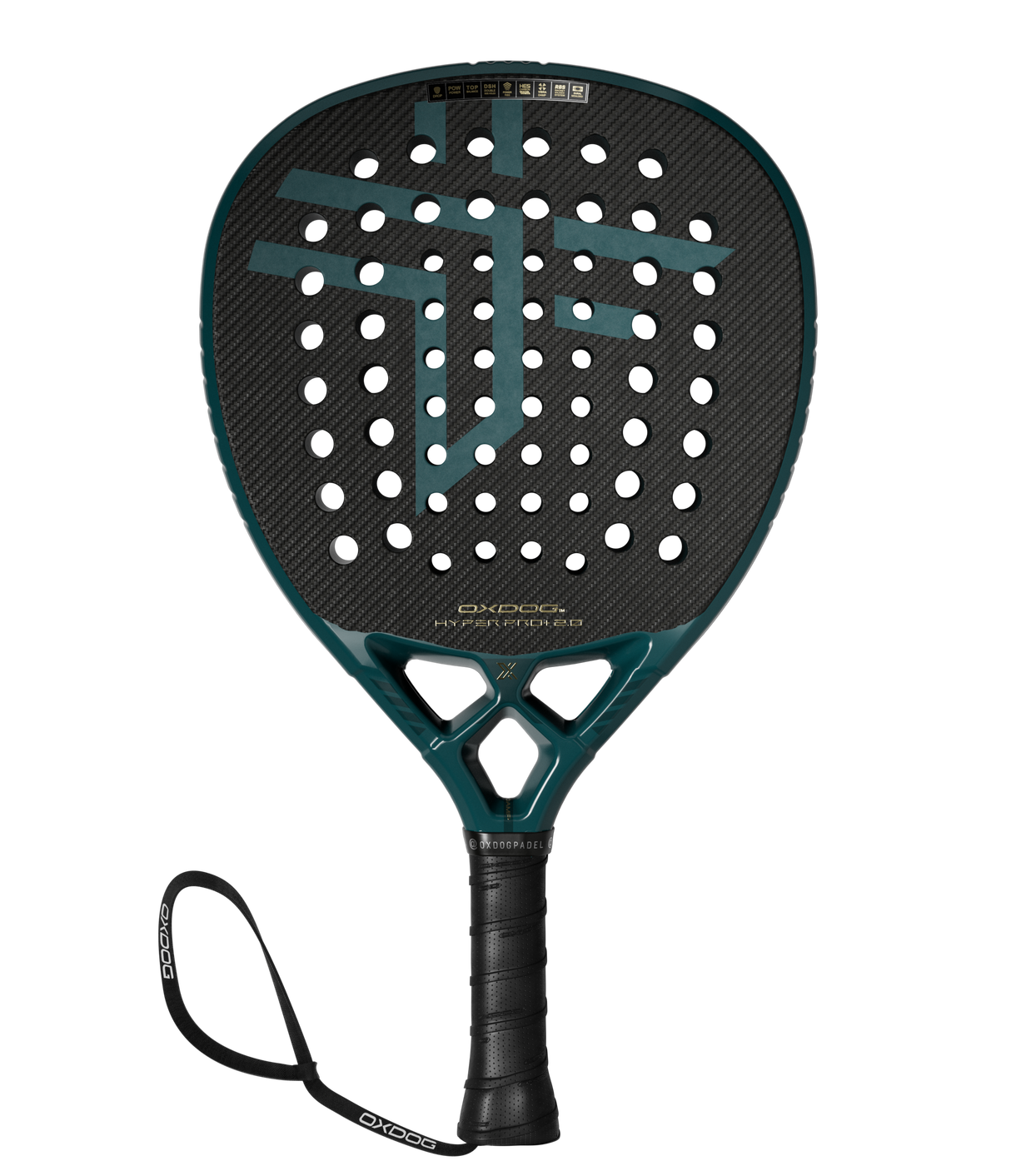 Vue avant Raquette Oxdog Hyper Pro+ 2025
