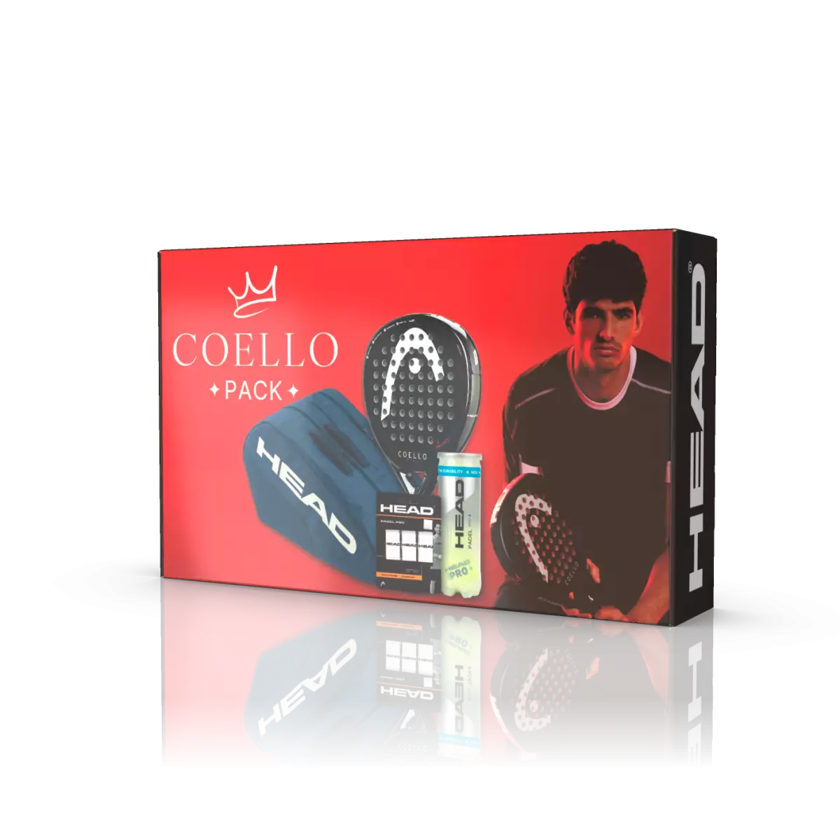 Pack de padel Head Coello Vibe 2025
