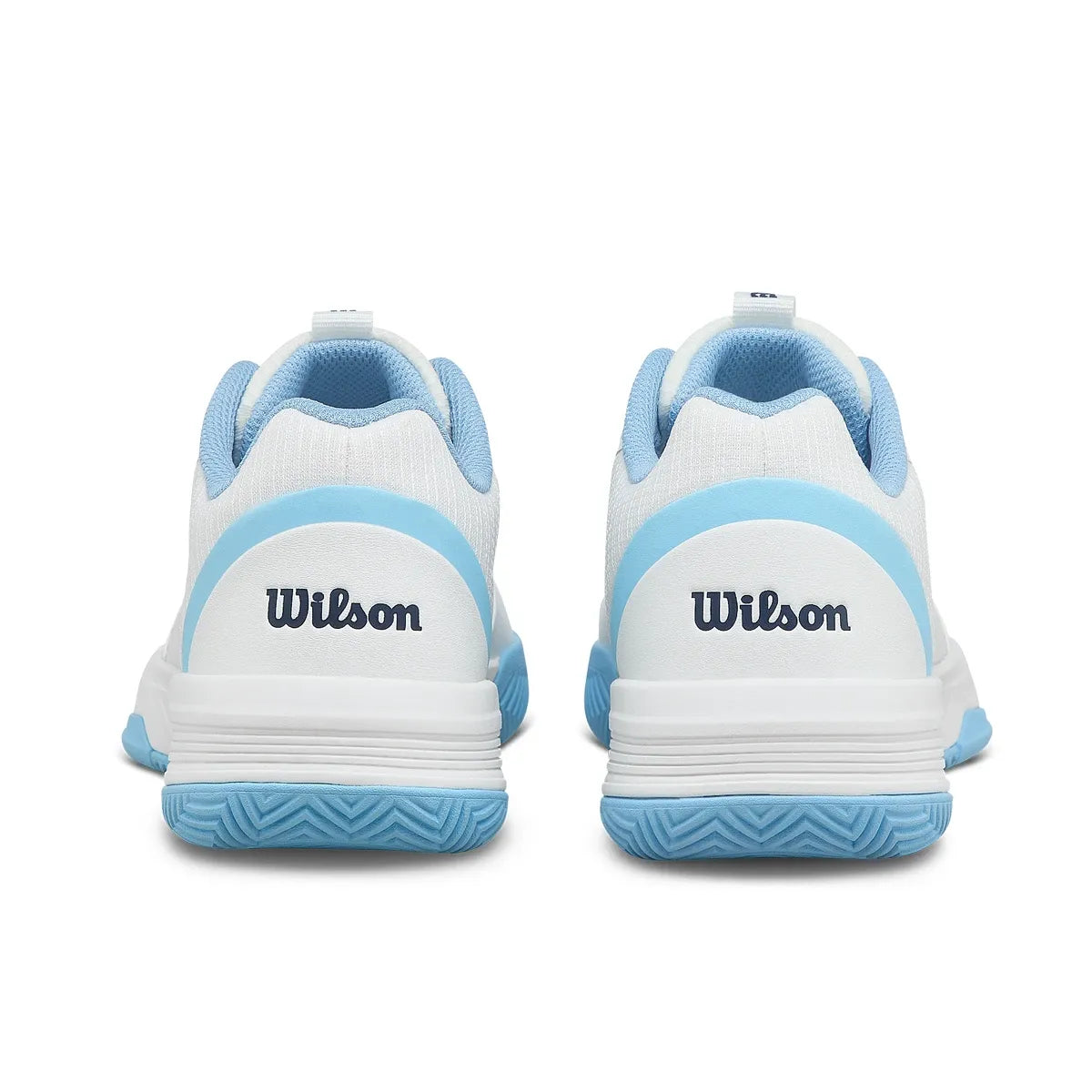 Chaussures de padel Wilson Court Glide Women White/Airy Blue/Navy