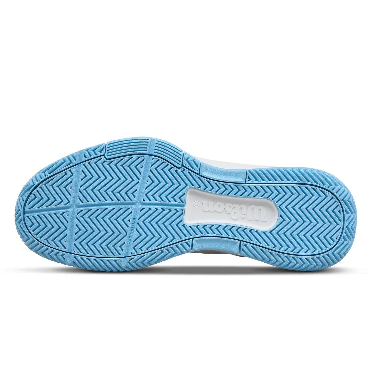 Chaussures de padel Wilson Court Glide Women White/Airy Blue/Navy