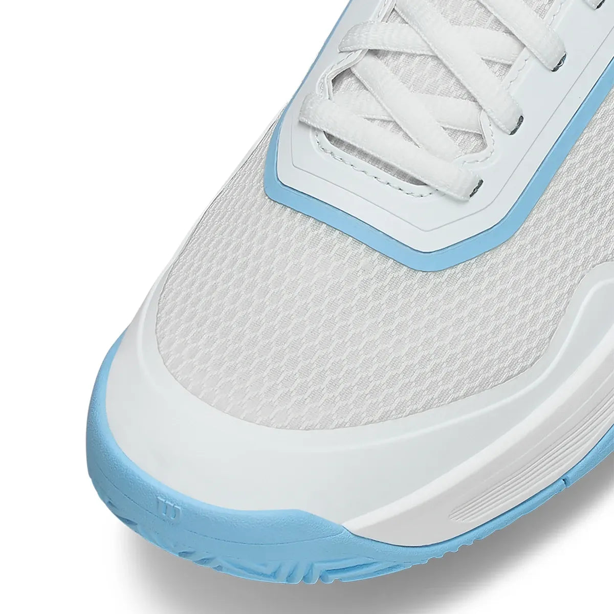 Chaussures de padel Wilson Court Glide Women White/Airy Blue/Navy