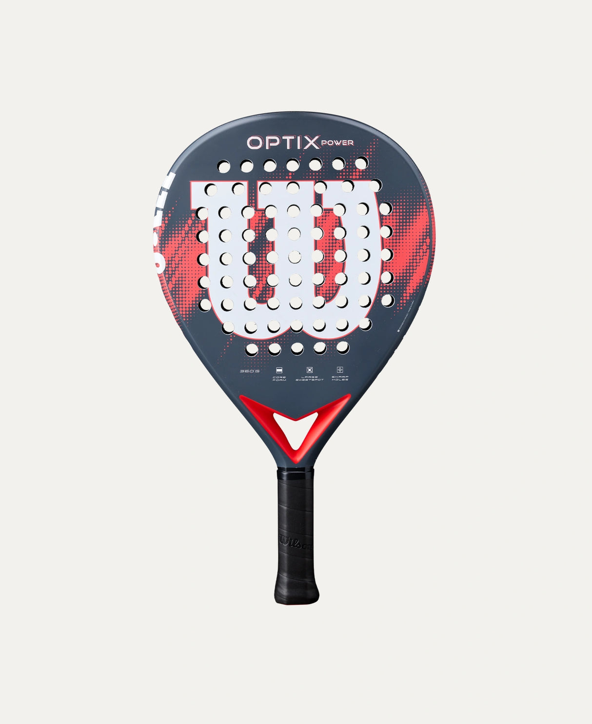 Raquette de padel Wilson Optix V2 Power Red