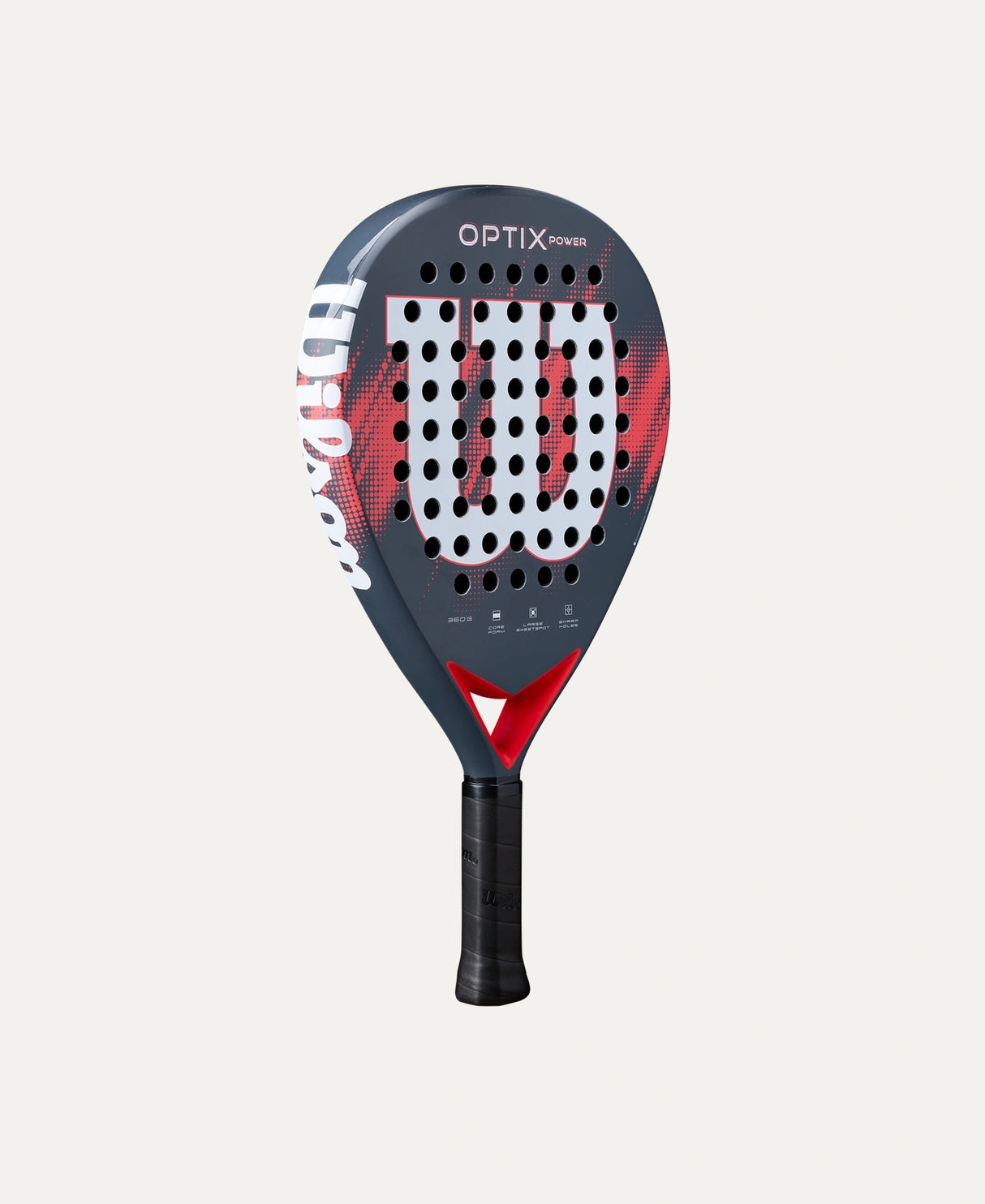 Raquette de padel Wilson Optix V2 Power Red
