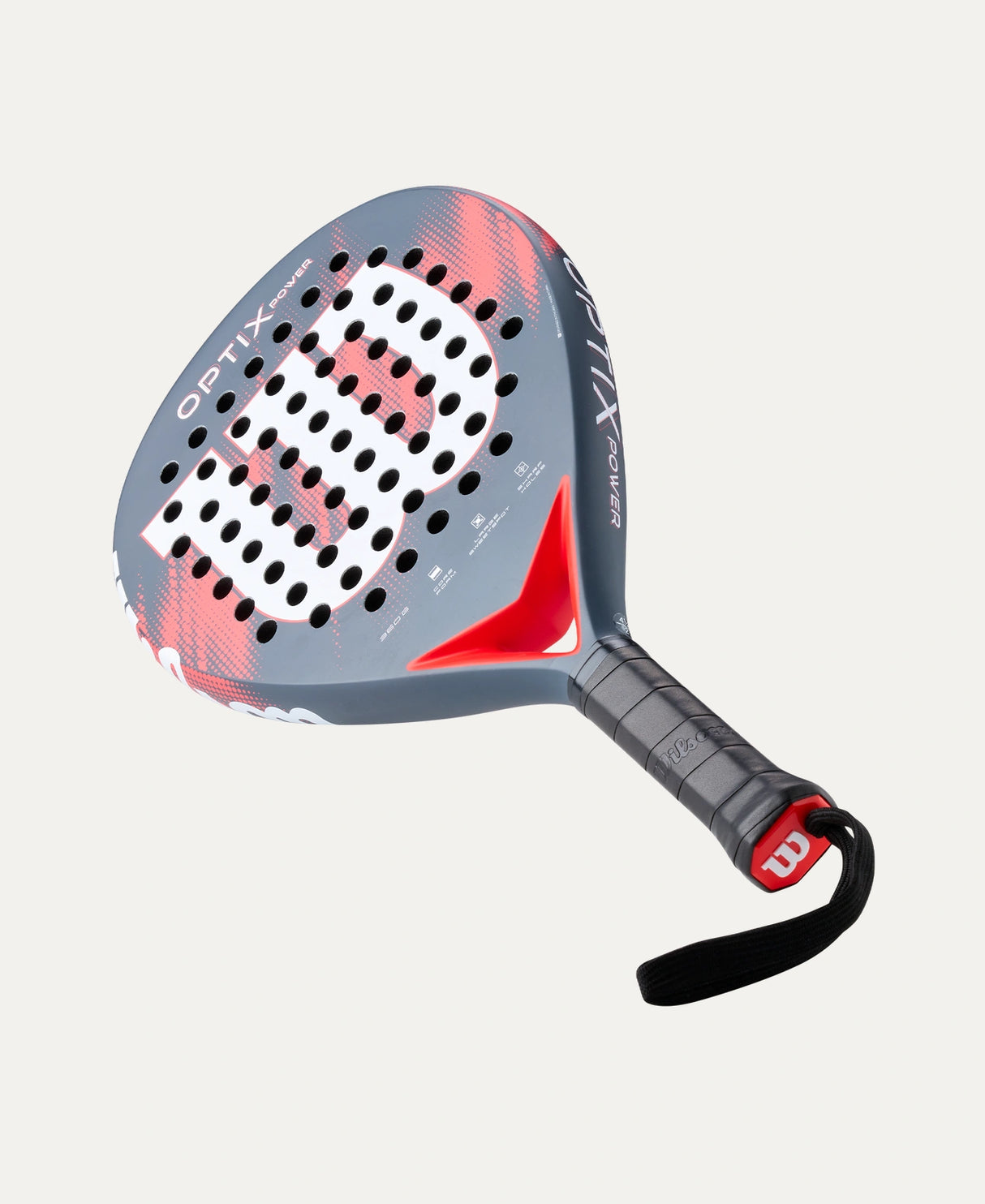 Raquette de padel Wilson Optix V2 Power Red