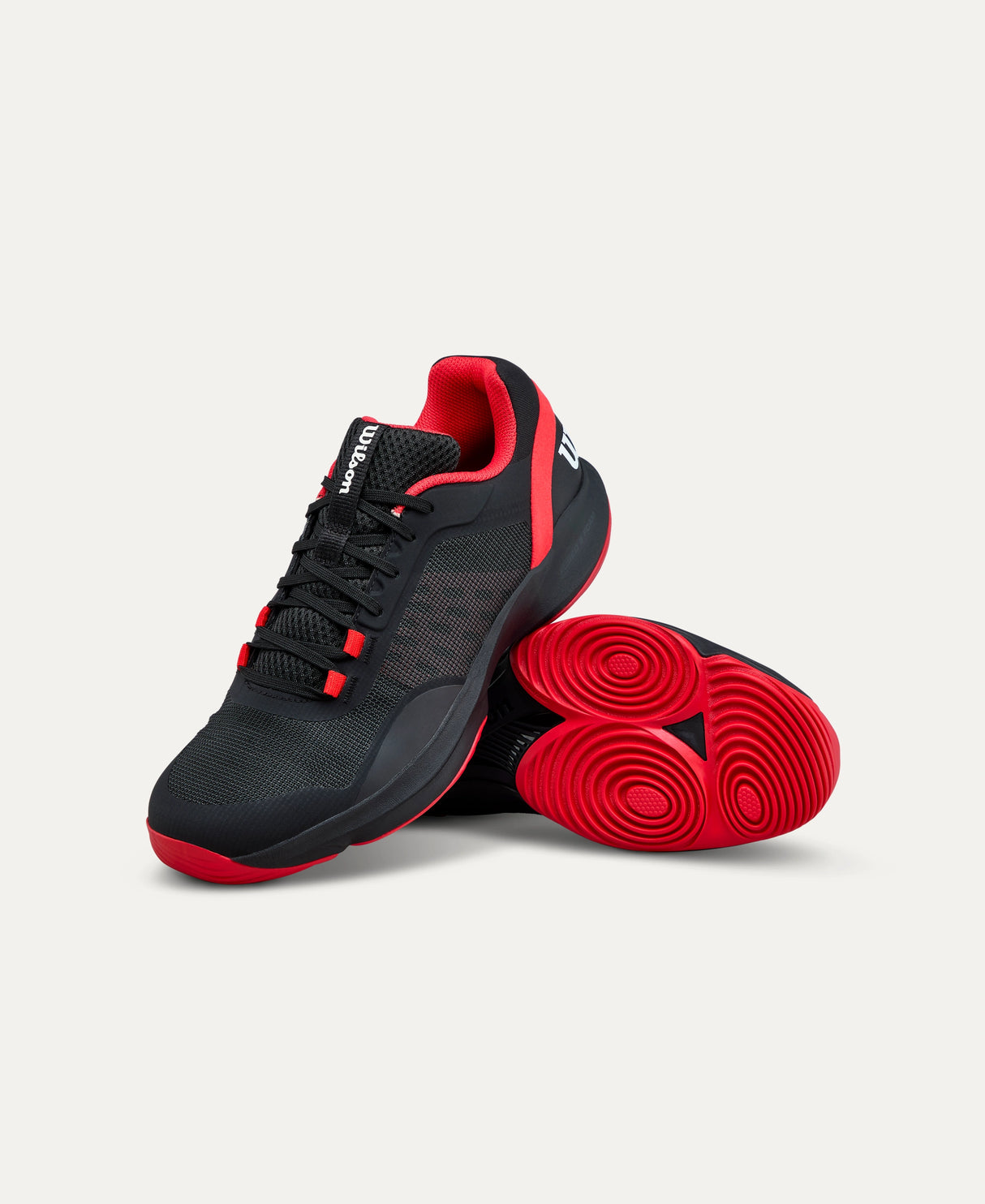 Chaussures de padel Wilson Hurakn Pro V2 Black Red White