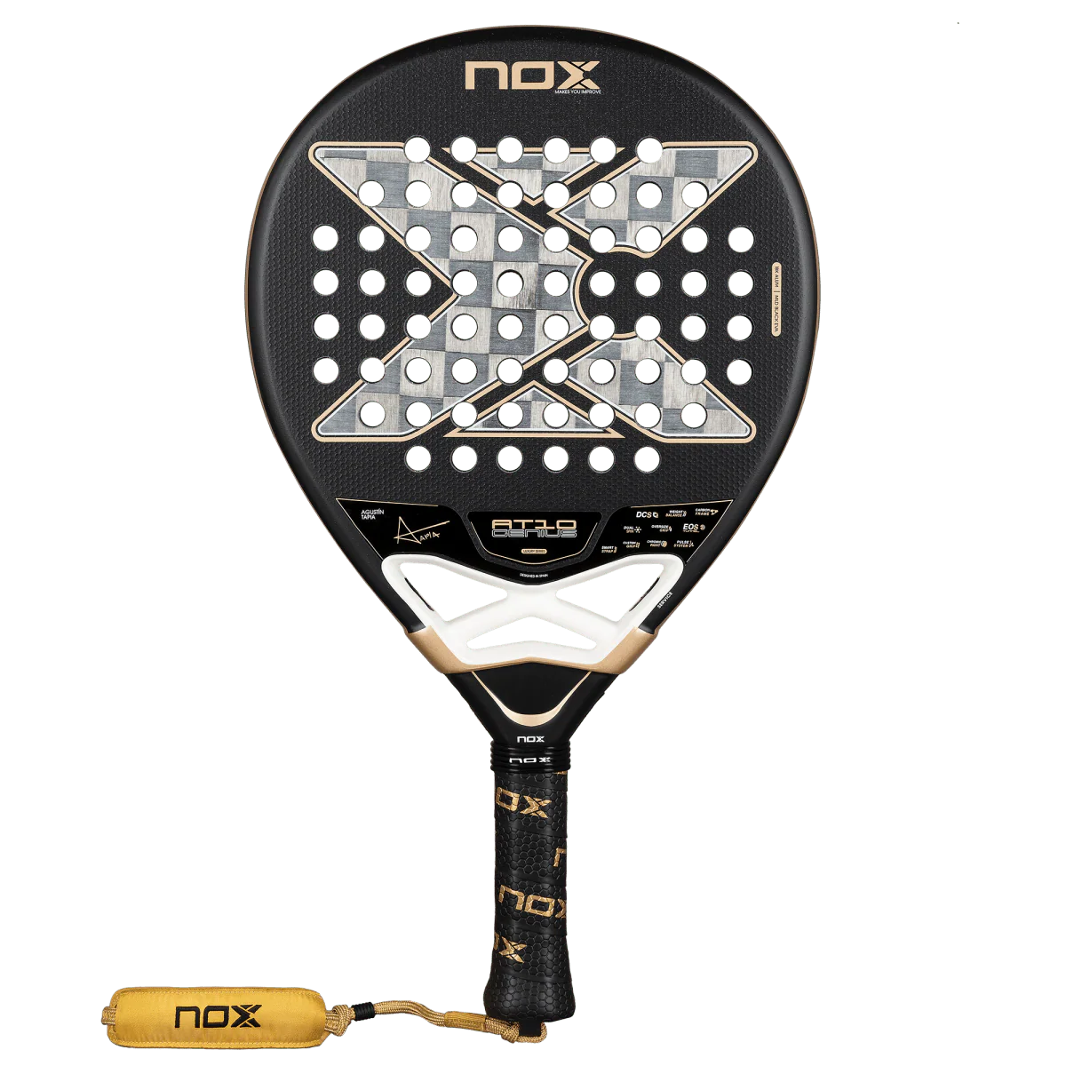 Raquette de padel Nox AT10 Luxury Genius 18K Alum 2026 by Agustín Tapia