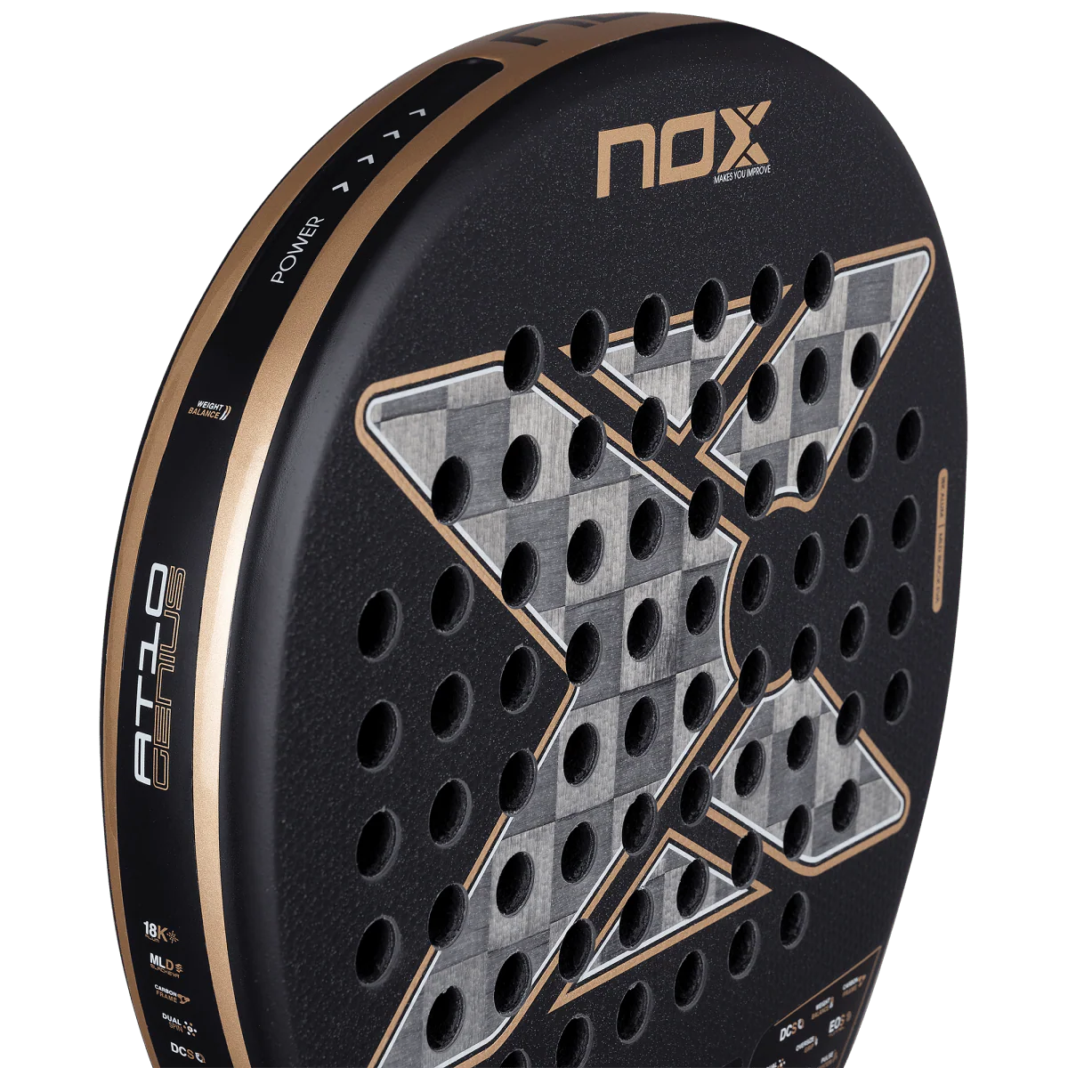Raquette de padel Nox AT10 Luxury Genius 18K Alum 2026 by Agustín Tapia