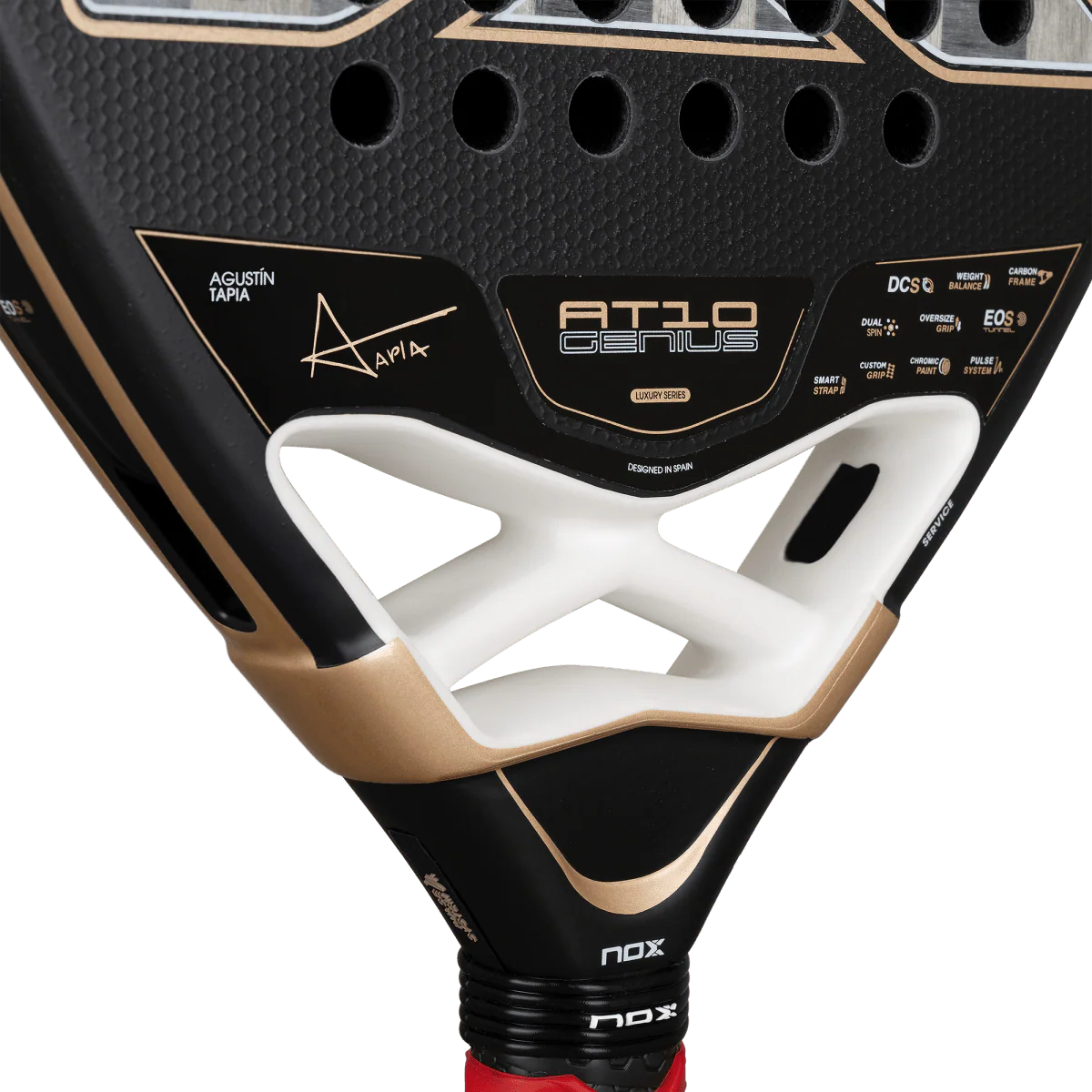 Raquette de padel Nox AT10 Luxury Genius 18K Alum 2026 by Agustín Tapia